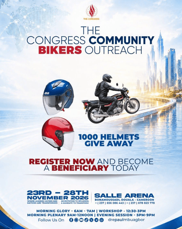 The Congress Community Bikers Outreach flyer